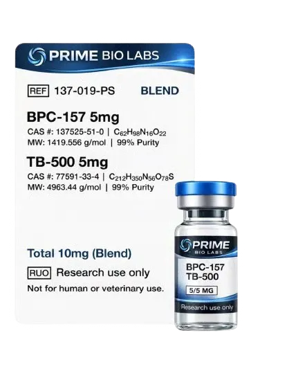 BPC-157 5mg + TB-500 5mg (10 mg)